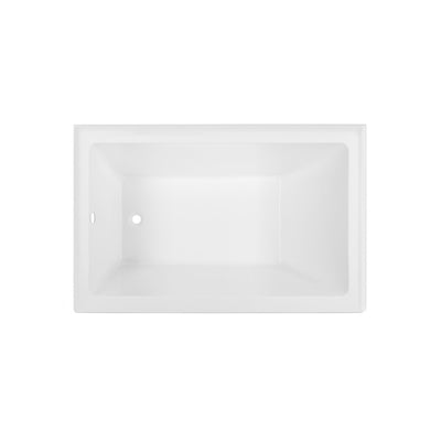 Voltaire 48" x 32" Left-Hand Drain Alcove Bathtub with Apron