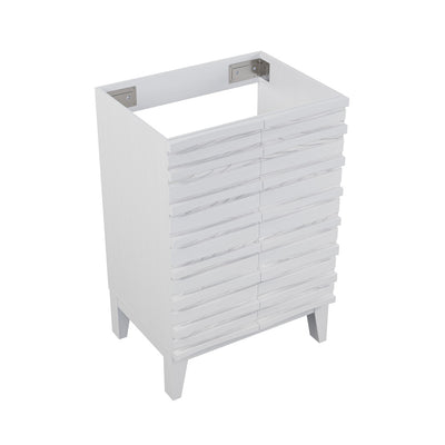 Cascade 24'' Bathroom Vanity in White - Cabinet