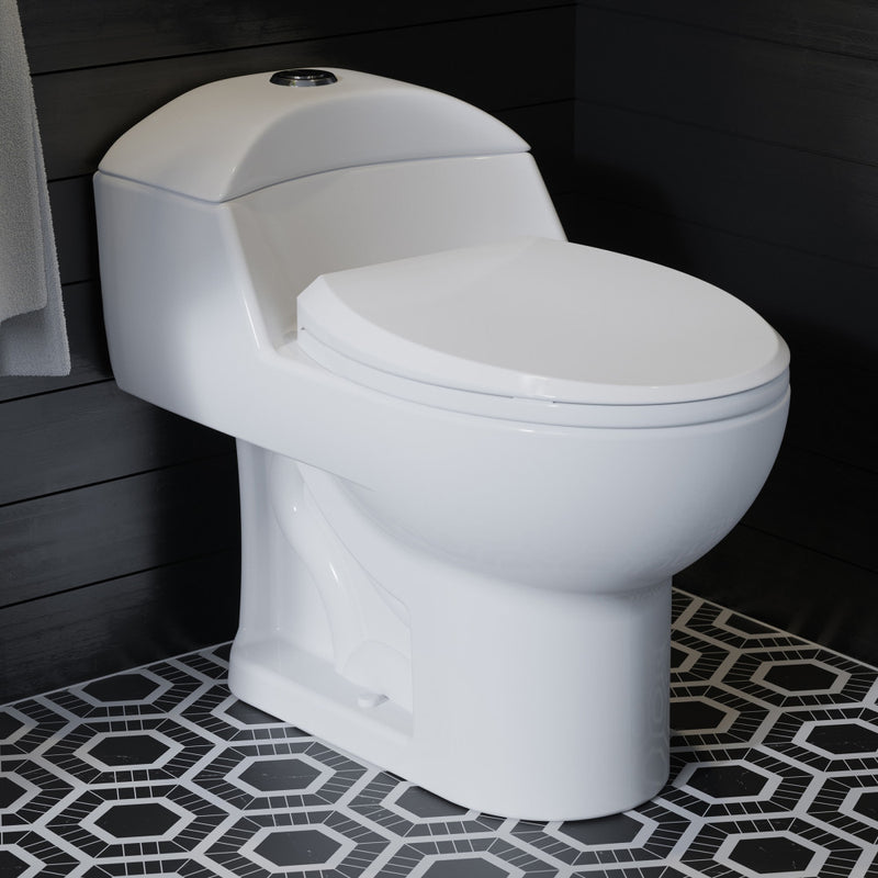 Chateau One-Piece Elongated Toilet Dual-Flush 1.1/1.6 gpf