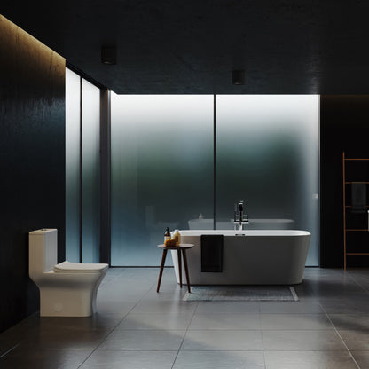 Carre One-Piece Square Toilet Dual-Flush 1.1/1.6 gpf