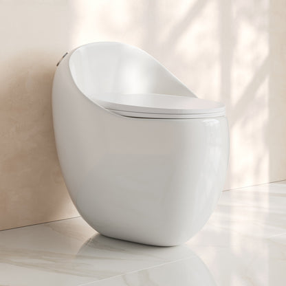 Plaisir II One-Piece Round Toilet Top Flush 1.28 GPF