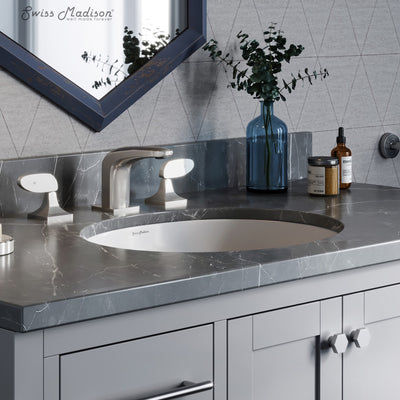 Plaisir 16.5 Oval Under-Mount Bathroom Sink