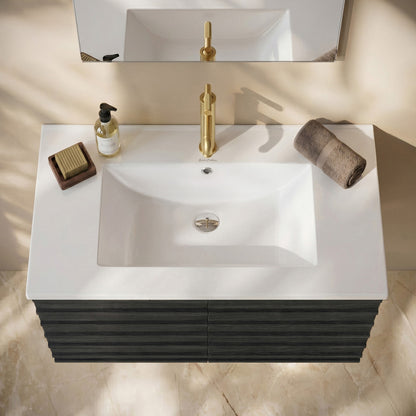 36 Ceramic Vanity Sink Top