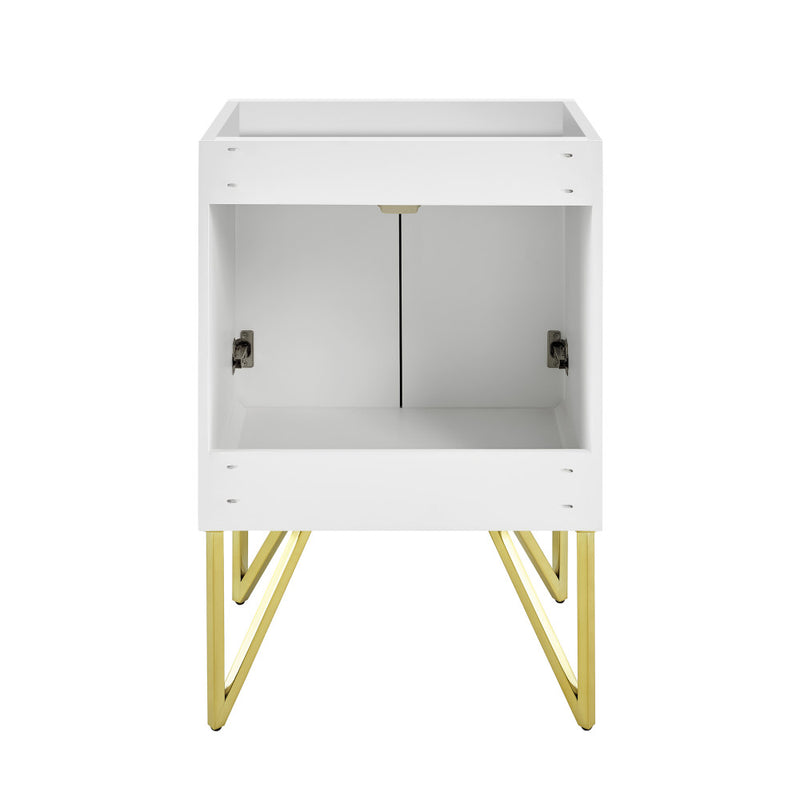 Annecy 24  White Bathroom Vanity Cabinet Only (SM-BV255W)