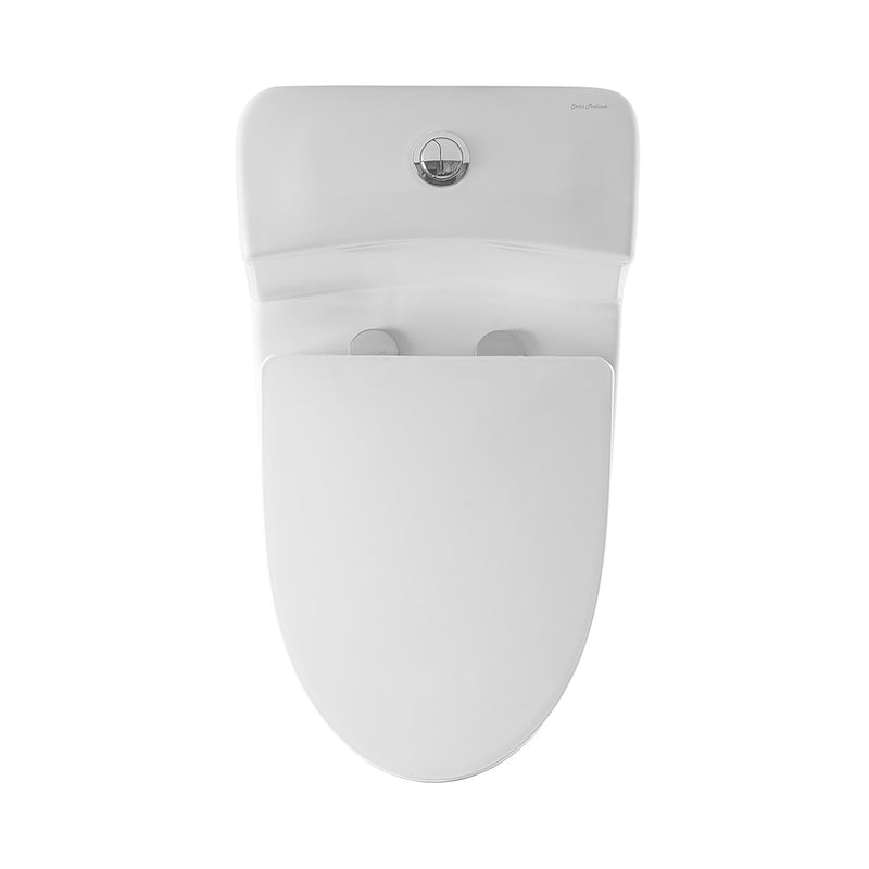 Bastille One-Piece Elongated Toilet Vortex Dual-Flush 1.1/1.6 gpf