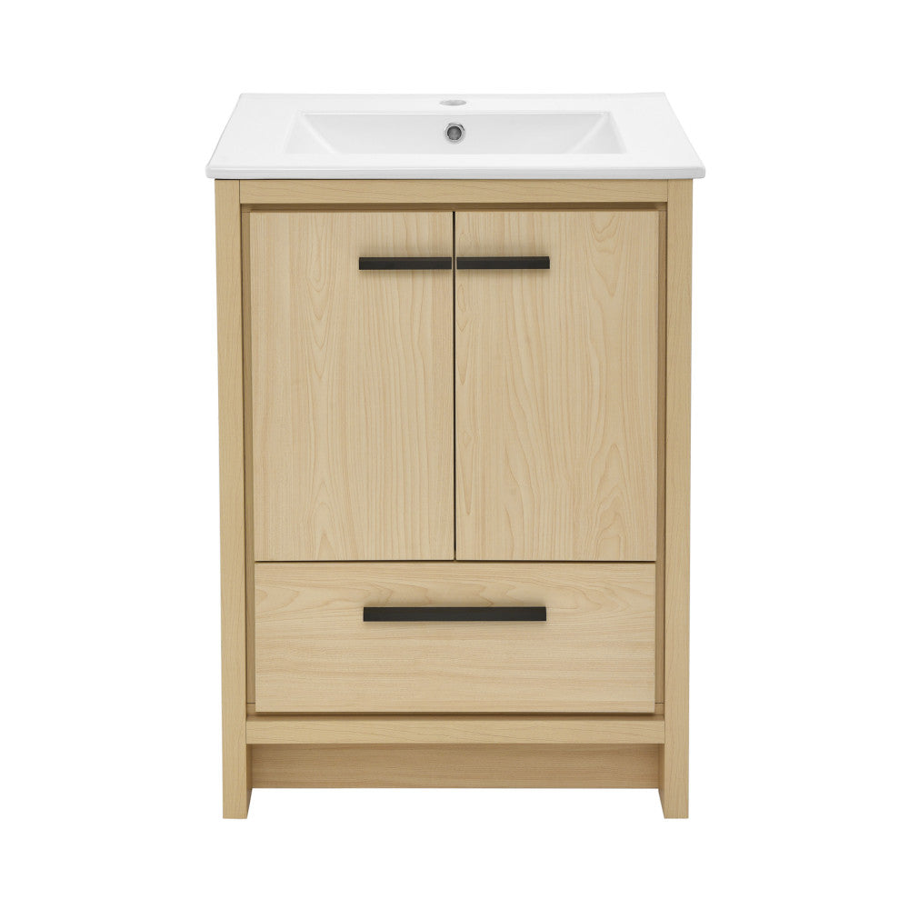 Virage 24 Freestanding, Bathroom Vanity in Natural Oak