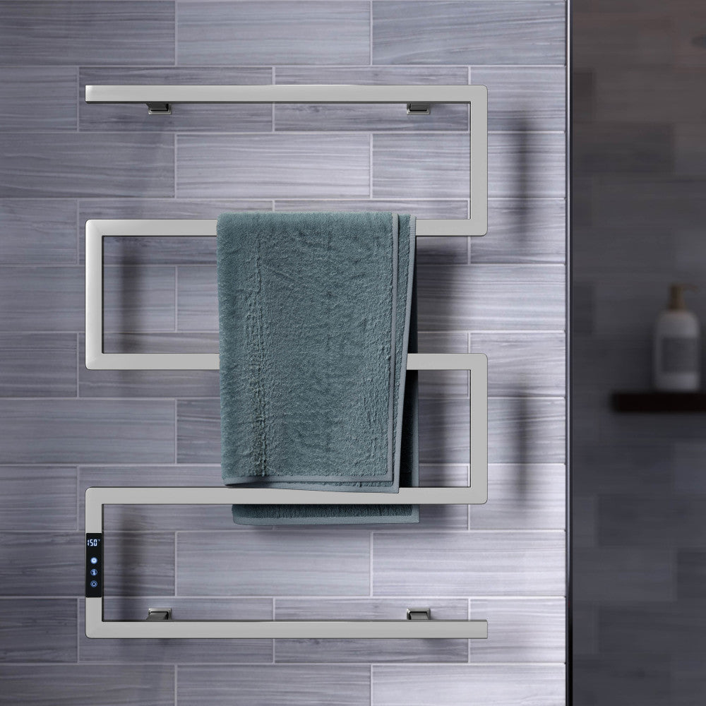 Voltaire 5-Bar Electric Towel Warmer in Chrome