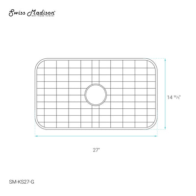 27 x 15 Stainless Steel Kitchen Sink Grid