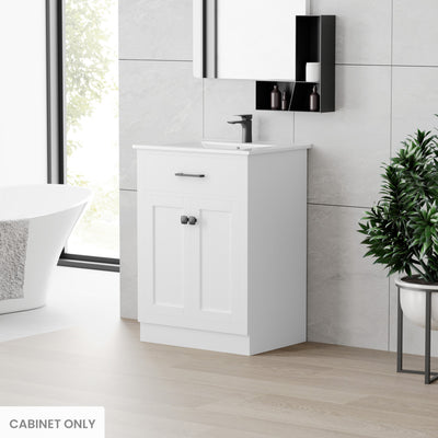 Burdon 24 Bathroom Vanity in White Cabinet Only