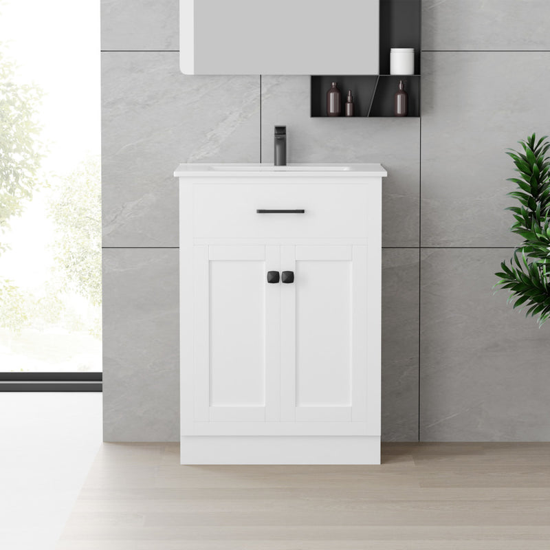 Burdon 24" Bathroom Vanity in White