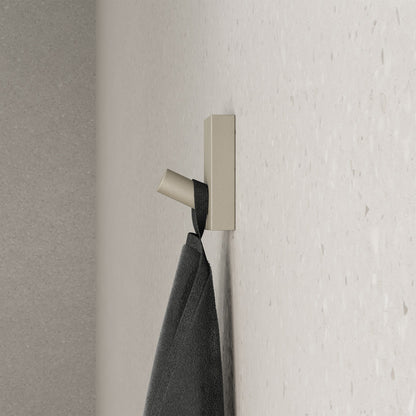 Monaco Concrete Bathroom Robe Hook in Taupe