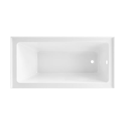 Voltaire 60" x 32" Right-Hand Drain Alcove Bathtub with Apron