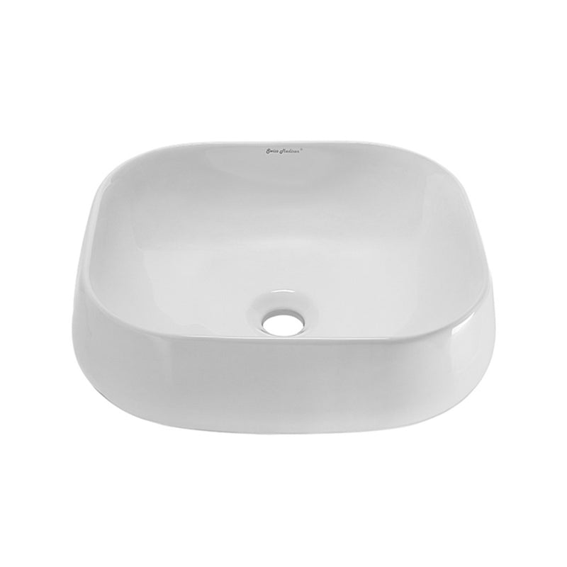 Chateau 18 Square Ceramic Vessel Sink