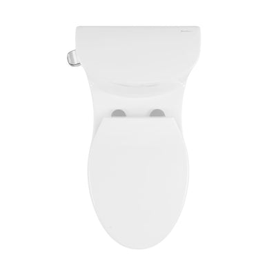 Sublime One-Piece Elongated Left Side Flush Handle Toilet 1.28 gpf