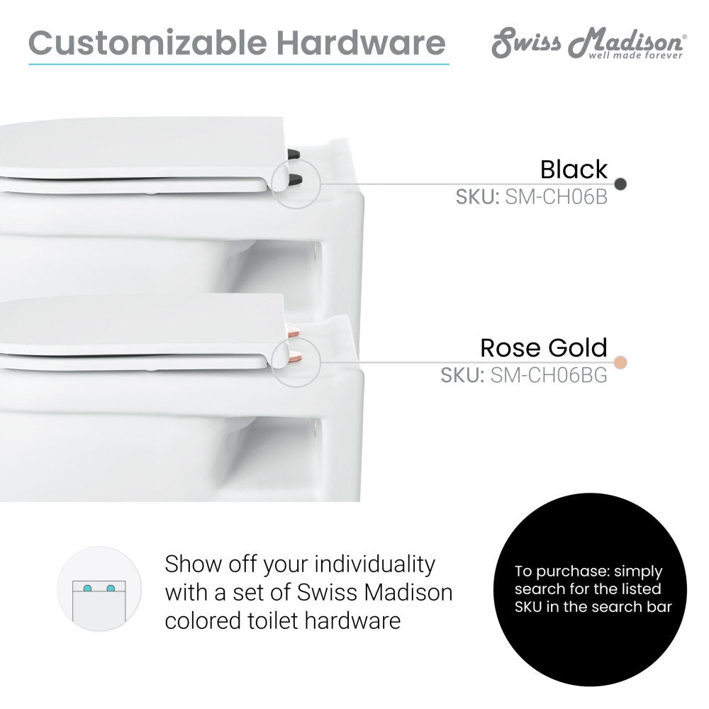 Ivy Wall-Hung Elongated Toilet Bowl Only in Matte White