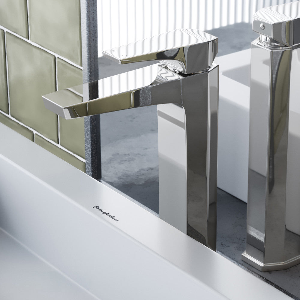 Voltaire Single Hole, Single-Handle, High Arc Bathroom Faucet in Chrome