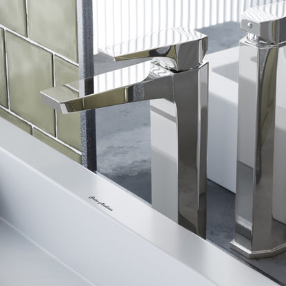 Voltaire Single Hole, Single-Handle, High Arc Bathroom Faucet in Chrome
