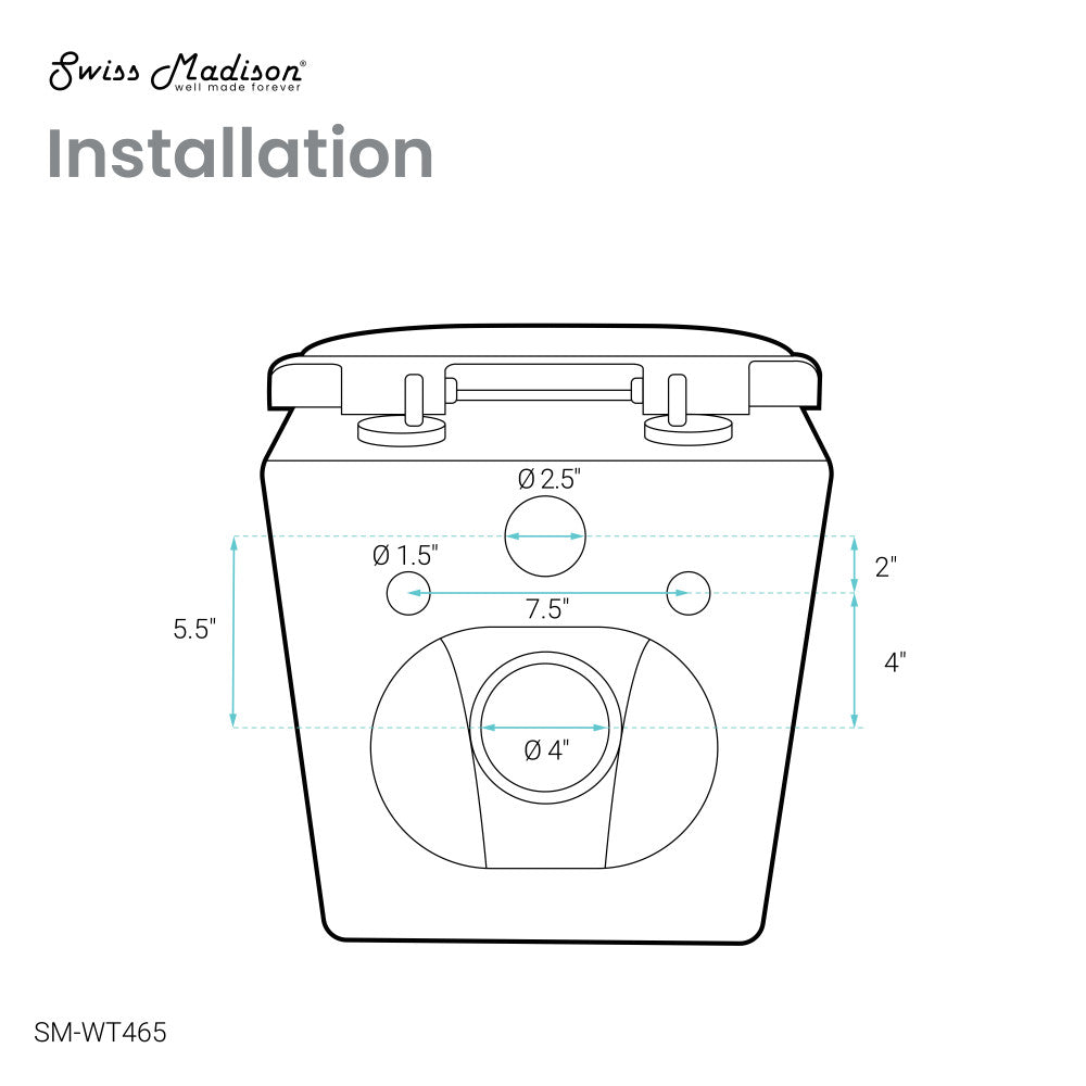 Calice Wall-Hung Round Toilet Bowl