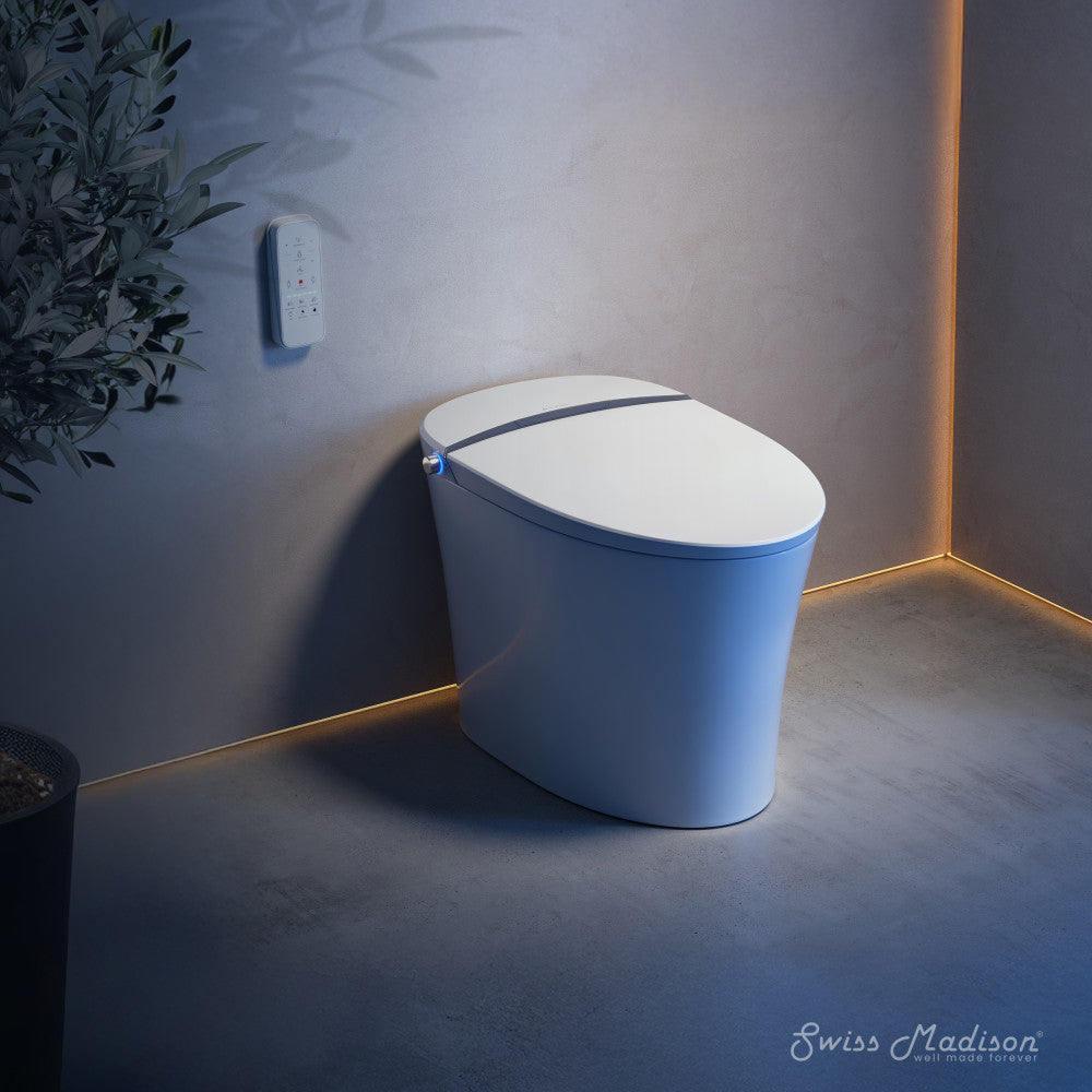 Viro Smart Tankless Elongated Toilet and Bidet, Touchless Vortex