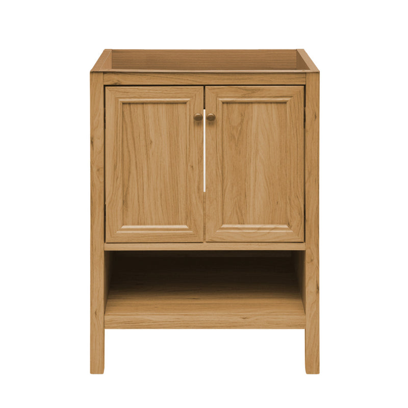 Chateau 24" Freestanding Bathroom Vanity Cabinet without Top in Golden Oak