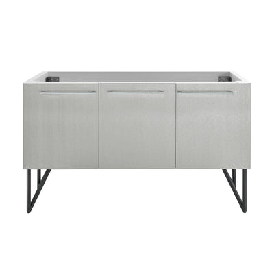 Annecy 60 Brushed Gray Bathroom Vanity Cabinet Only (SM-BV236)