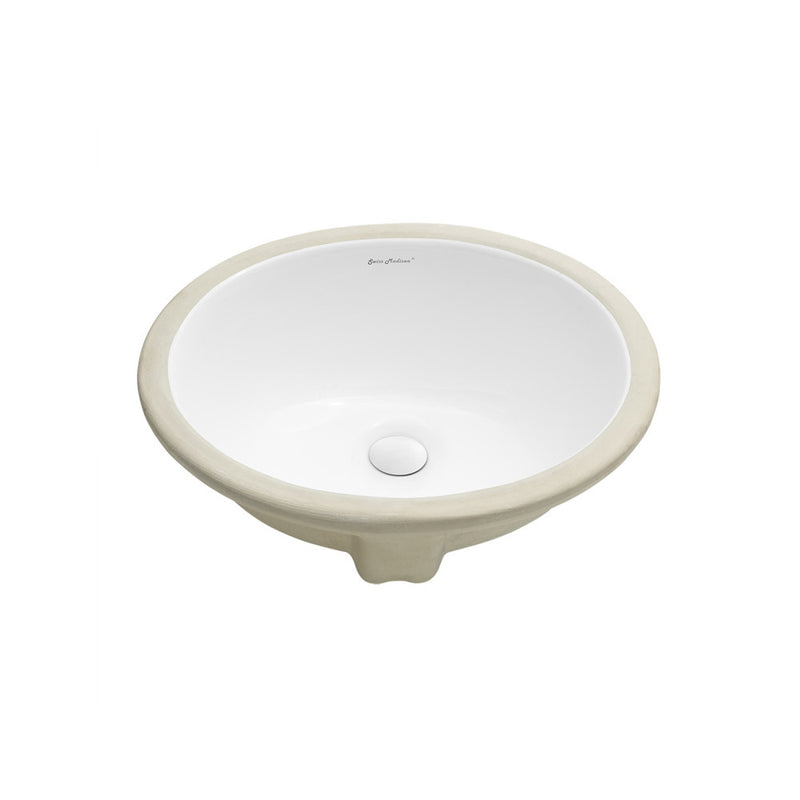 Plaisir 16.5 Oval Under-Mount Bathroom Sink