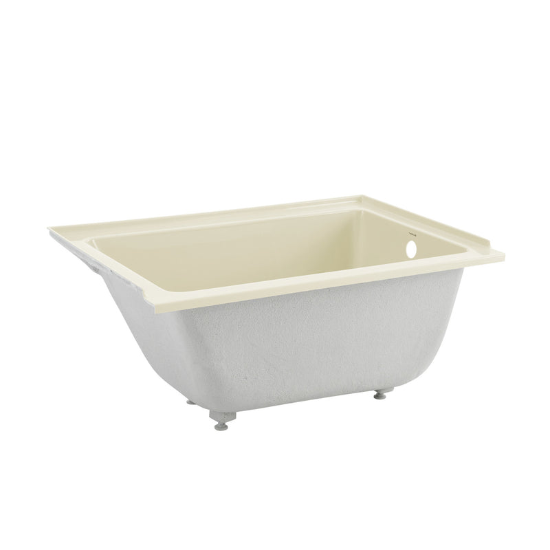 Voltaire 48" x 32" Right-Hand Drain Alcove Bathtub in Bisque