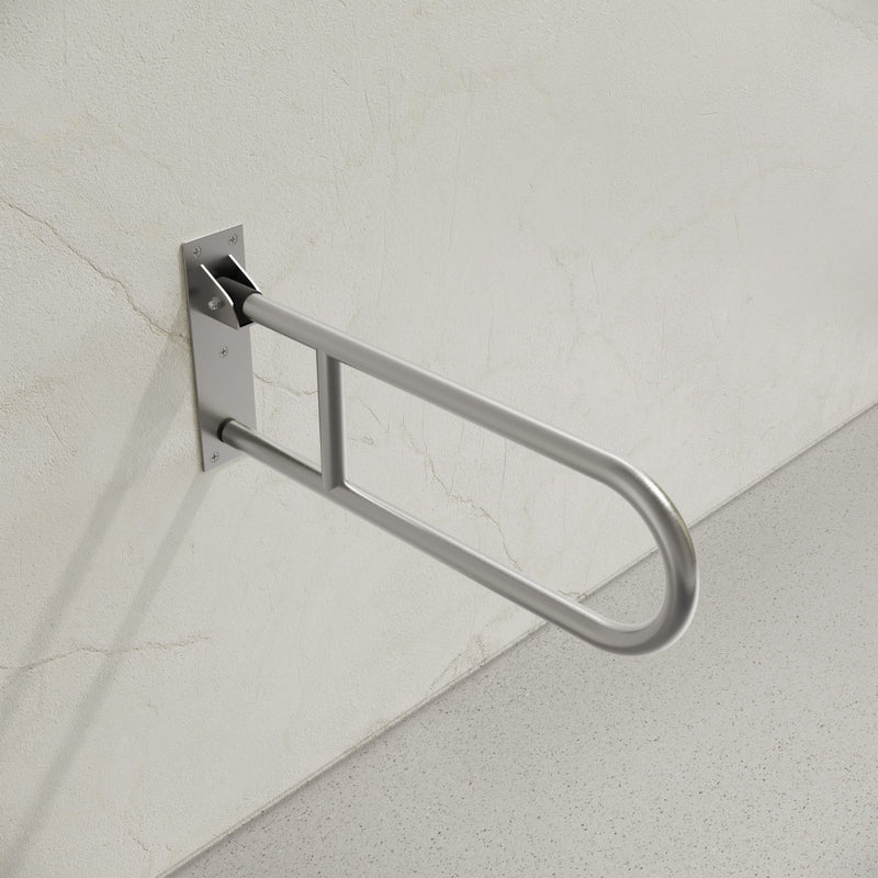 Alliance 24" Flip-Up Grab Bar in Stainless Steel