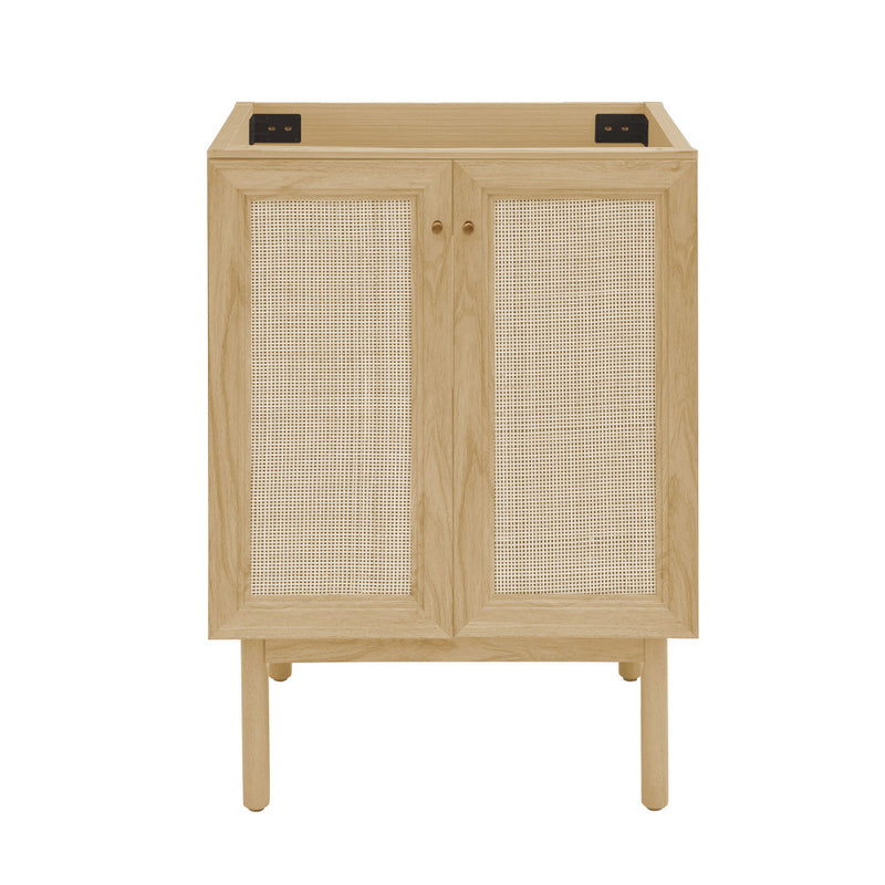 Classe 24" Freestanding Bathroom Vanity Cabinet without Top in Natural Oak