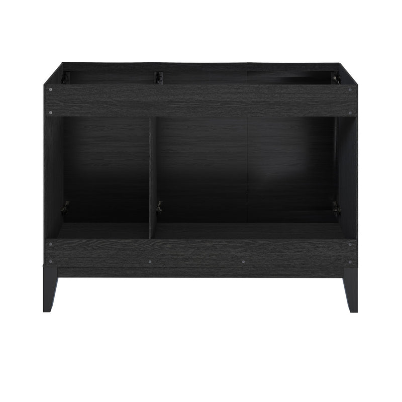 Cascade 48" Bathroom Vanity in Black - Cabinet