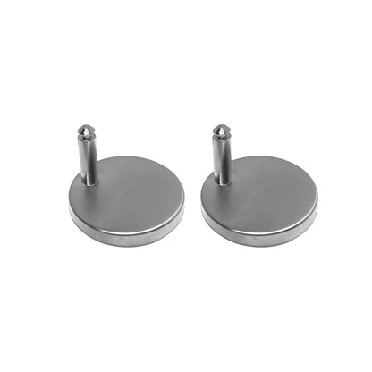 Toilet Seat Hardware - Matte Gray