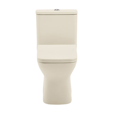 Carre One Piece Square Toilet Dual Flush 1.1/1.6 gpf in Bisque