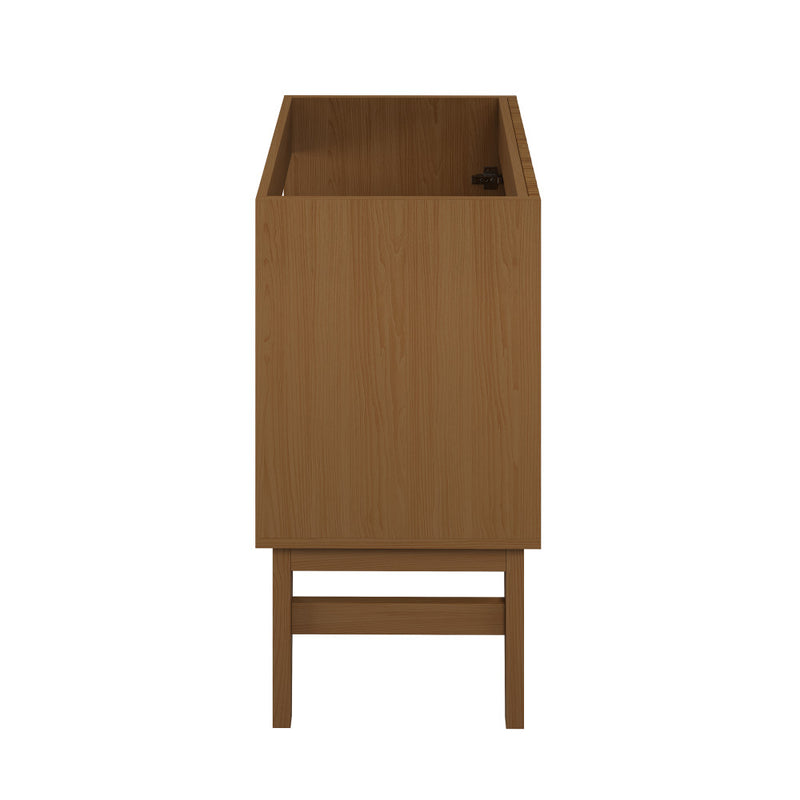 Bosse 24" Freestanding Bathroom Vanity Cabinet without Top in Brown Oak