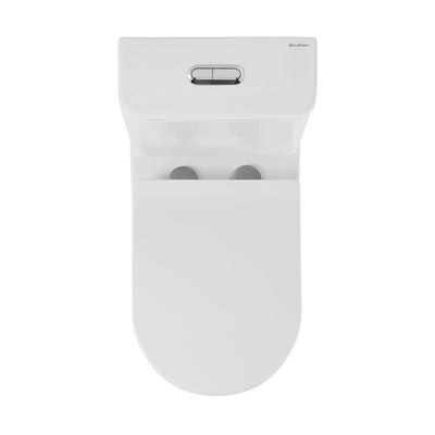 Burdon One-Piece Elongated Toilet Vortex Dual-Flush 1.1/1.6 gpf