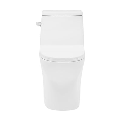 Ivy One-Piece Elongated Toilet Left Side Flush, 10" Rough-In 1.28 gpf