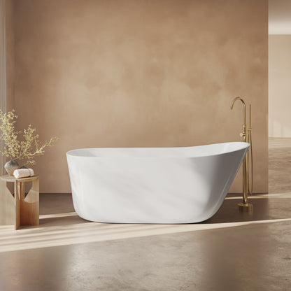 Sublime 67" Single Slipper Freestanding Bathtub