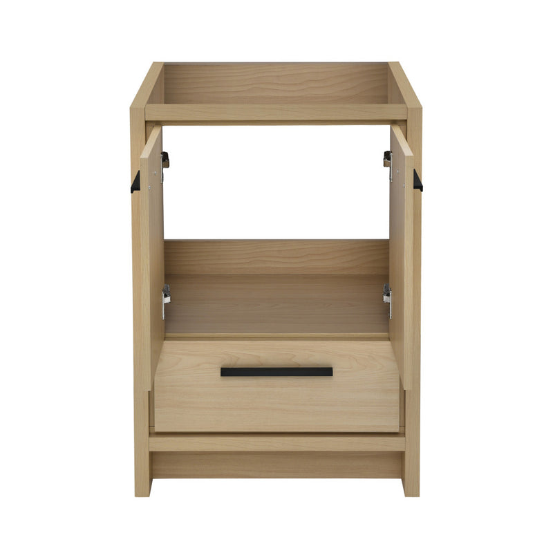 Virage 24 Freestanding, Bathroom Vanity in Natural Oak Cabinet Only