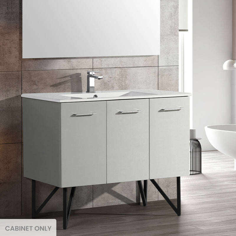 Annecy 48 Brushed Grey Bathroom Vanity Cabinet Only (SM-BV234)