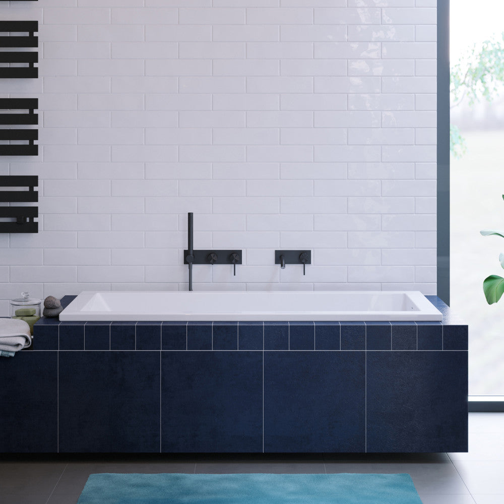 Voltaire 60" x 30" Reversible Drain Drop-In Bathtub (15 - Pack)
