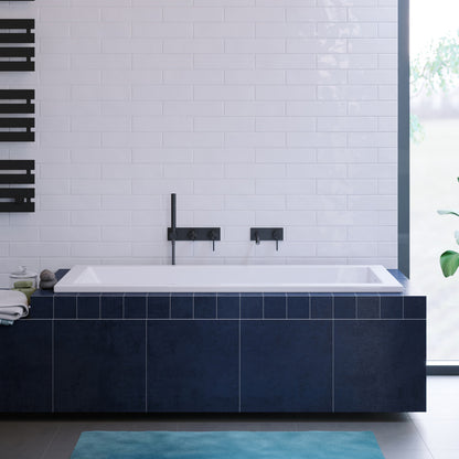 Voltaire 60" x 30" Reversible Drain Drop-In Bathtub (15 - Pack)