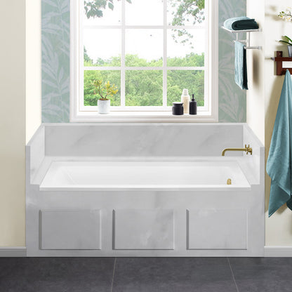 Voltaire 66" x 32" Right-Hand Drain Alcove Bathtub