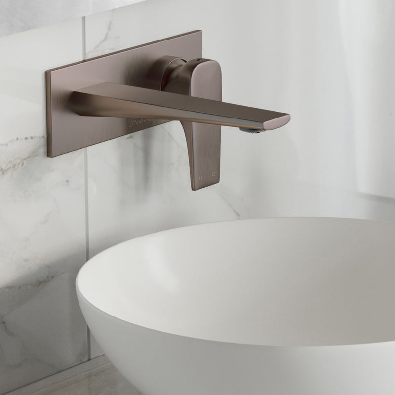 Monaco Single-Handle, Wall-Mount, Bathroom Faucet in Oil Rubbed Bronze