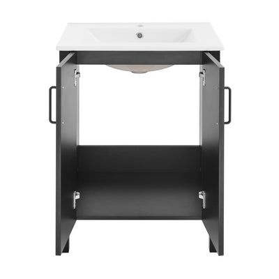 Avallon 24" Bathroom Vanity in Matte Black