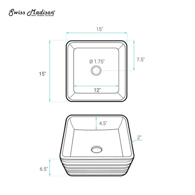 Adour 14'' Vessel Sink in White