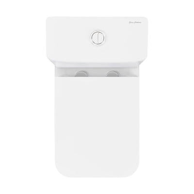 Carre One Piece Square Toilet Dual Flush 1.1/1.6 gpf in Matte White