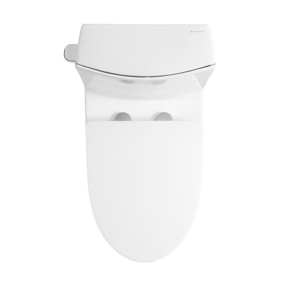 St. Tropez One-Piece Elongated Toilet Side Flush 1.28 gpf (6 - Pack)