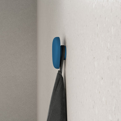 Plaisir Concrete Bathroom Robe Hook in Royal Blue