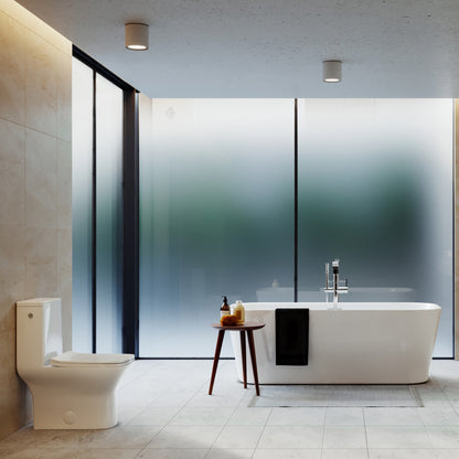 Carre One-Piece Square Toilet Dual-Flush 1.1/1.6 gpf, Touchless