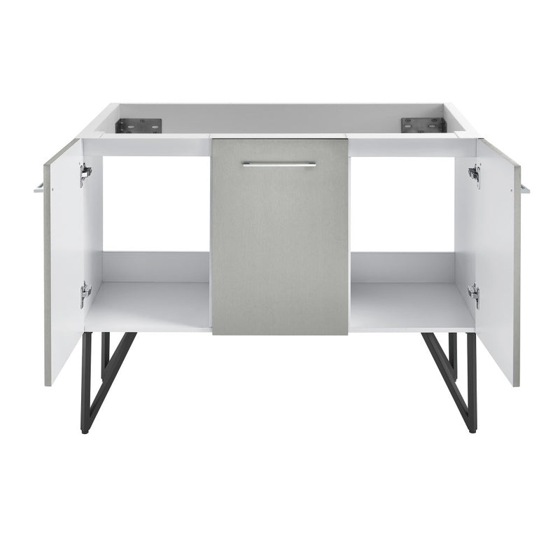 Annecy 48 Brushed Gray Bathroom Vanity Cabinet Only (SM-BV234)