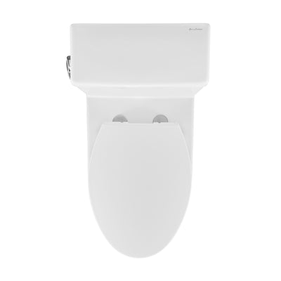 Classe Two-Piece Elongated Left Side Flush Handle Toilet 1.28 gpf